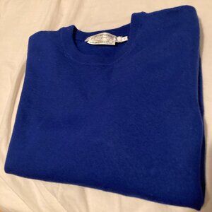 Simons Contemporaine Cobalt Blue Long Sleeve Top